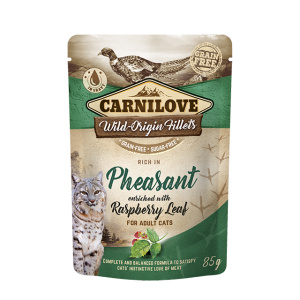 Carnilove Vetcheckstore Pheasant enriched with Raspberry Leaf