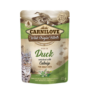 Carnilove Vetcheckstore Pouches Duck enriched with Catnip_1