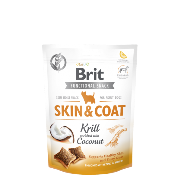 vetcheckstore.gr brit functional snack skin & coat 020-0808